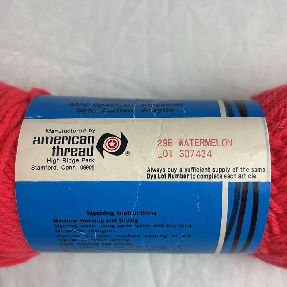 NEW! Vintage Dawn Spectran Yarn Skeins/Lot of 5